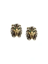 GUCCI LION HEAD EARRINGS