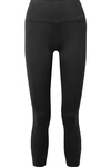 Nike Power Cutout Dri-fit Leggings In Black/black