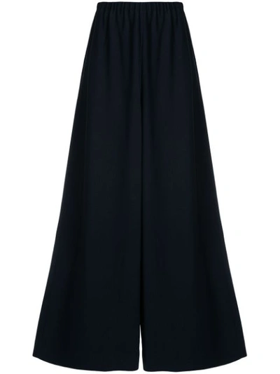 The Row High-waisted Wide Leg Trousers - 蓝色 In Blue