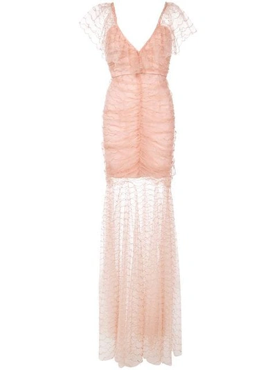 Alice Mccall Layered Evening Dress - 粉色 In Pink