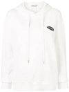 Ground Zero Cut Out Back Hoodie In White