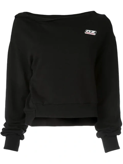 Ground Zero Logo Patch Sweatshirt - 黑色 In Black