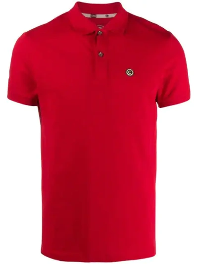 Colmar Chest Logo Polo Shirt - 红色 In Red