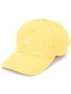 NORSE PROJECTS NORSE PROJECTS CONTRAST LOGO BASEBALL CAP - YELLOW