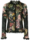 DOLCE & GABBANA FLORAL PRINT BLOUSE