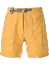 AND WANDER AND WANDER KURZE SHORTS - GELB