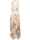 ALICE AND OLIVIA FLORAL WRAP DRESS