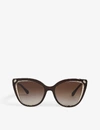 BVLGARI BV8212 CAT-EYE-FRAME SUNGLASSES,779-10017-8056597007689