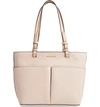 Michael Michael Kors Medium Bedford Leather Tote In Soft Pink