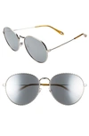 GIVENCHY 60MM ROUND METAL SUNGLASSES,GV7089S