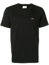 AMI ALEXANDRE MATTIUSSI EMBROIDERED LOGO T-SHIRT