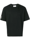 AMI ALEXANDRE MATTIUSSI CREW NECK TEE WITH 9 PATCH