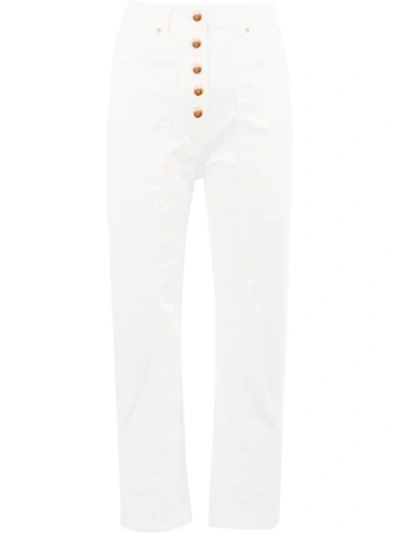 Aalto Cropped Slim-fit Jeans - 白色 In White