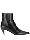 SAINT LAURENT STUDDS ANKLE BOOTS