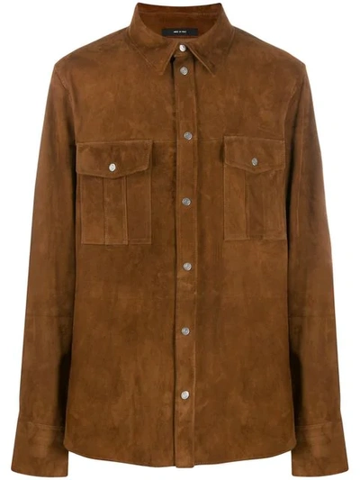 Tom Ford Textured Shirt - 棕色 In Brown