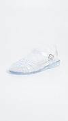 Jeffrey Campbell Gelly 2 Sandals In Clear
