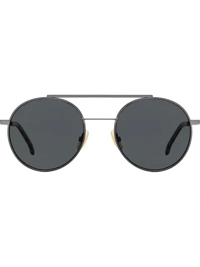 Fendi Eyewear Aviator Sunglasses - 黑色 In Black
