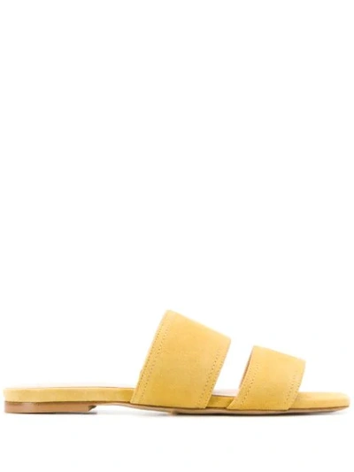 Aeyde Double-strap Sandals - 黄色 In Yellow