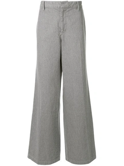 Undercover Wide-leg Tailored Trousers - 灰色 In Grey