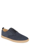 Clae Ellington Sneaker In Deep Navy Suede