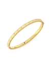 ROBERTO COIN Princess 18K Gold & Diamond Bangle Bracelet