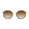 DITA DITA GOLD AND BLACK SYSTEM-TWO SUNGLASSES