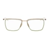 DITA DITA GOLD AND GREY SCHEMA-ONE GLASSES