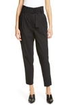 A.L.C DIEGO HIGH BELTED WAIST PANTS,2PANT00340