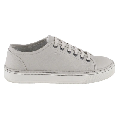 Lanvin White Leather Sneakers