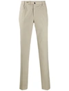 INCOTEX TAILORED STRAIGHT-LEG TROUSERS