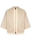 Haider Ackermann Chinese Styled-shirt In Brown