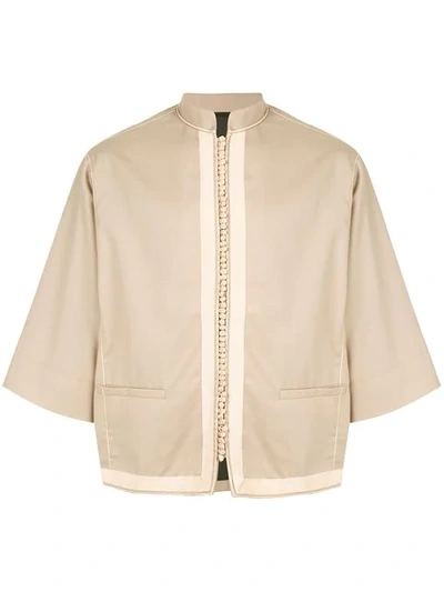 Haider Ackermann Chinese Styled-shirt In Brown