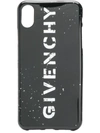 Givenchy Logo Iphone X Case In Black