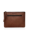 FERRAGAMO Revival Meta Leather Pouch