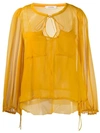 DOROTHEE SCHUMACHER DOROTHEE SCHUMACHER 贴袋罩衫 - 黄色