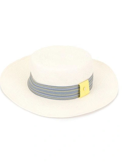 Comme Moi Classic Hat - 白色 In White