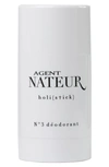 Agent Nateur Holi(stick) N3 Natural Deodorant In No Colour