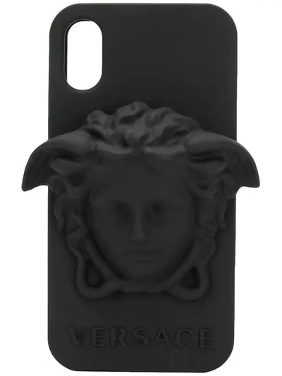 Versace Black Medusa Iphone X Case In D41 Black