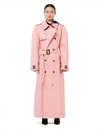 MAISON MARGIELA MAISON MARGIELA MACKINTOSH PINK WATERPROOF TRENCH COAT,S29AH0088/231