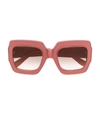 GUCCI Chunky Square Frame Sunglasses