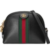 GUCCI SMALL OPHIDIA LEATHER SHOULDER BAG,499621DJ2DG