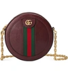 GUCCI MINI OPHIDIA ROUND LEATHER BAG,550618CWG1G