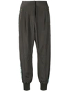 HAIDER ACKERMANN TAPERED TRACK TROUSERS
