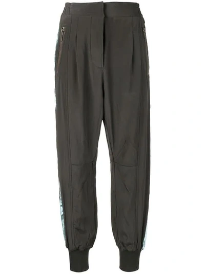Haider Ackermann Tapered Track Trousers In Grey