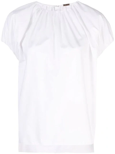 Adam Lippes Asymmetric Hem Top - 白色 In White