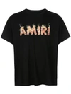 AMIRI AMIRI LOGO T-SHIRT - BLACK