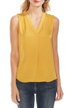 VINCE CAMUTO RUMPLED SATIN BLOUSE,9659040