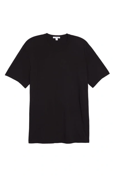 James Perse Crewneck Jersey T-shirt In Comet