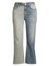 CURRENT ELLIOTT The Vanessa Two-Tone Cropped Jeans