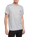 Burberry Grey Tb Monogram New Parker T-shirt In Gray
